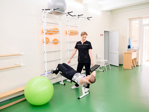 Санаторий «им. И.П. Павлова» Ессентуки. Зал ЛФК